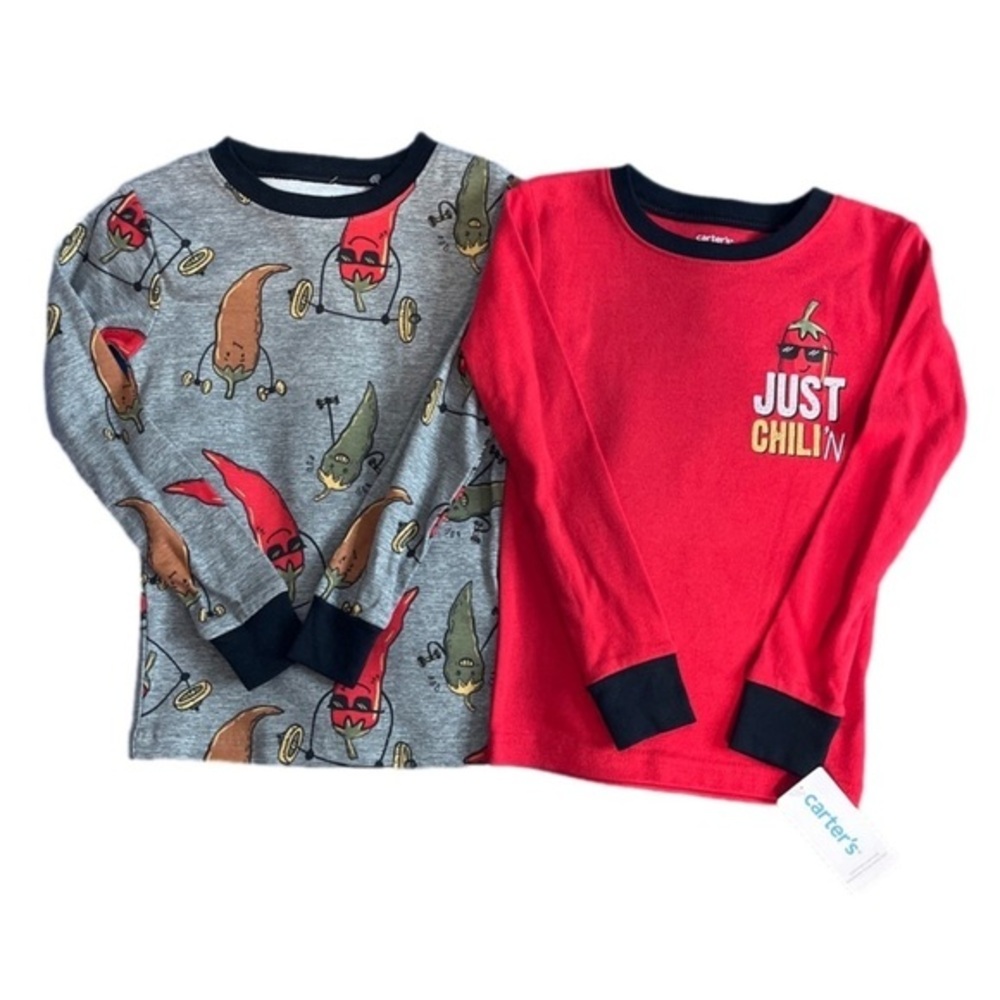 ⭐️ NWT Carters two long-sleeve t-shirts- size 5